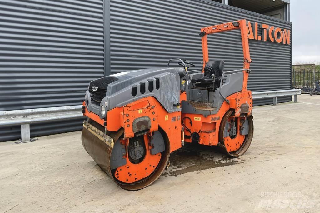 Hamm HD 14 VV Çift tamburlu silindirler
