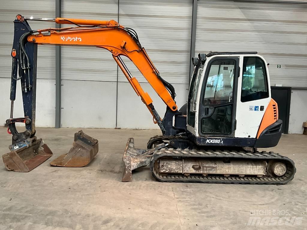 Kubota KX 080-3 Midi ekskavatörler 7 - 12 t