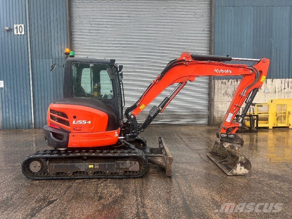 Kubota U 55-4 Mini ekskavatörler, 7 tona dek
