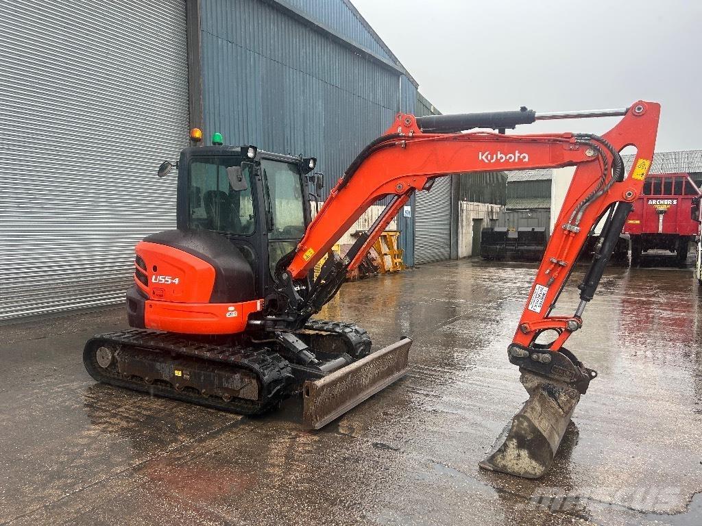 Kubota U 55-4 Mini ekskavatörler, 7 tona dek
