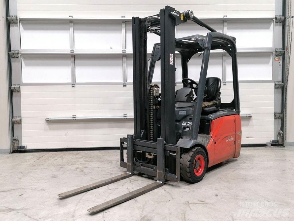 Linde E15-01 Elektrikli forkliftler