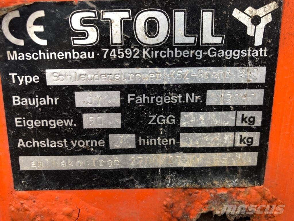 Stoll KSZ 35 Kompakt traktör aksesuarları
