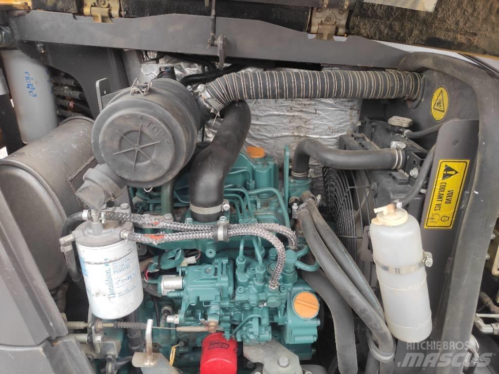 Volvo EC 27 C Mini ekskavatörler, 7 tona dek