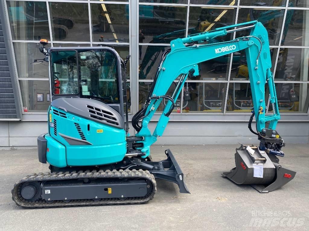 Kobelco SK 25 Mini ekskavatörler, 7 tona dek
