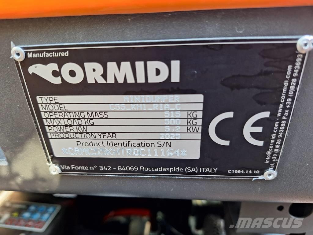 Cormidi C60 and C55 Paletli damperler