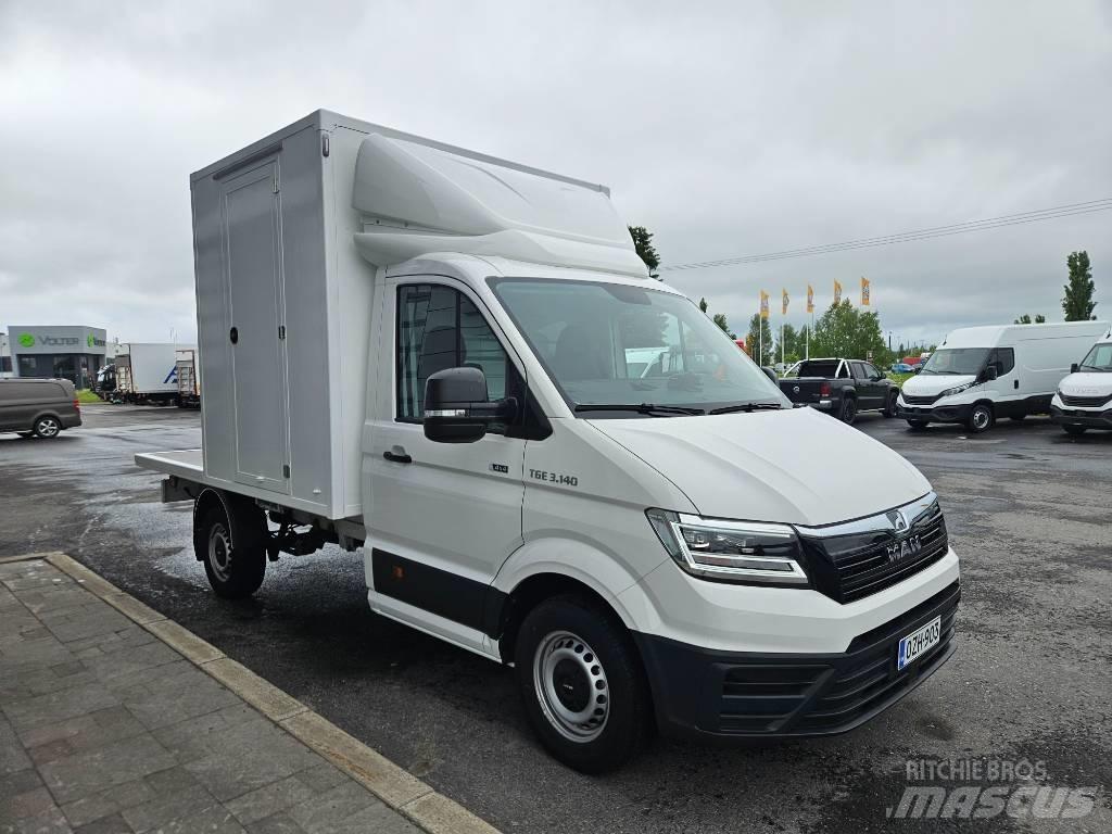MAN TGE 3.140  4x4 Kapali kasa kamyonetler