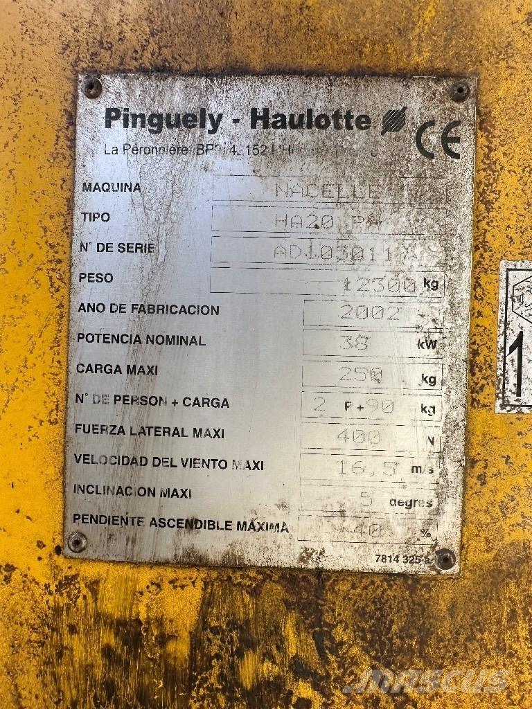 Haulotte HA 20 PX Körüklü personel platformları
