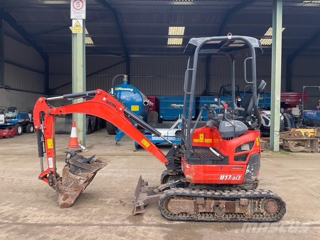 Kubota U 17-3 Mini ekskavatörler, 7 tona dek