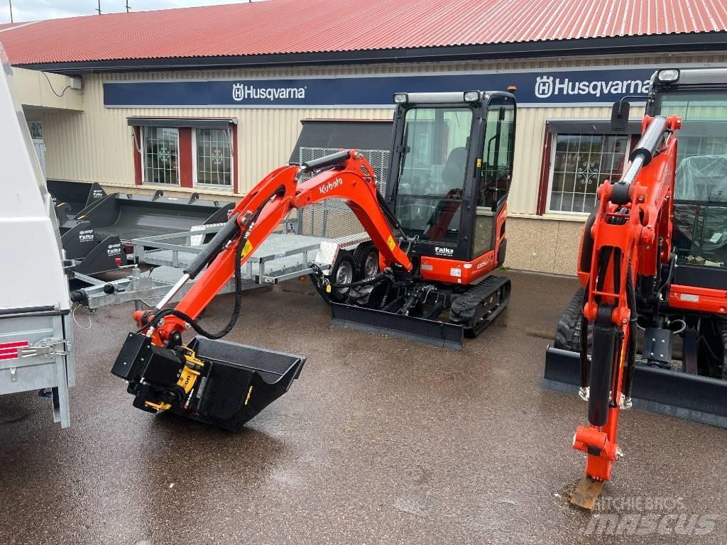 Kubota KX 019-4 Mini ekskavatörler, 7 tona dek