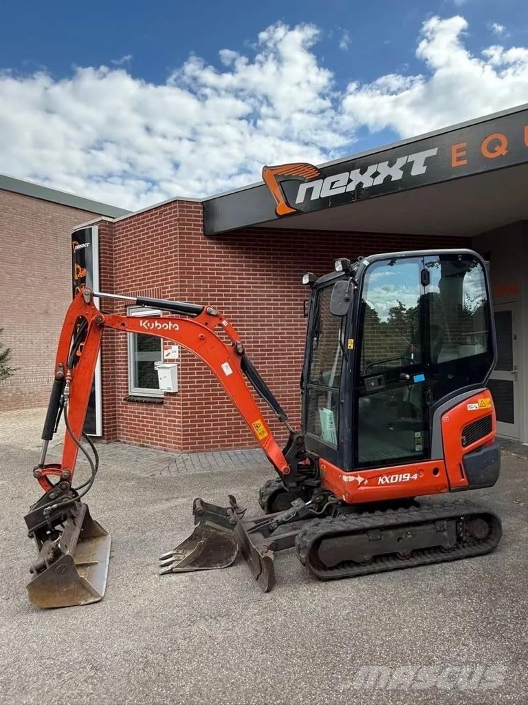 Kubota KX019-4 Mini ekskavatörler, 7 tona dek
