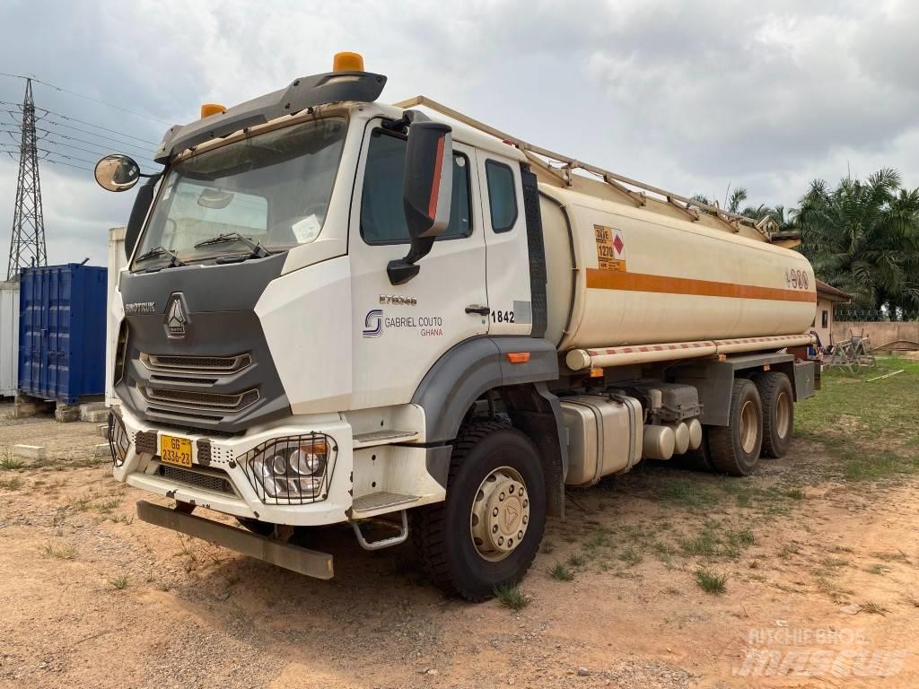  SINOTRUCK E7G340 Tankerli kamyonlar