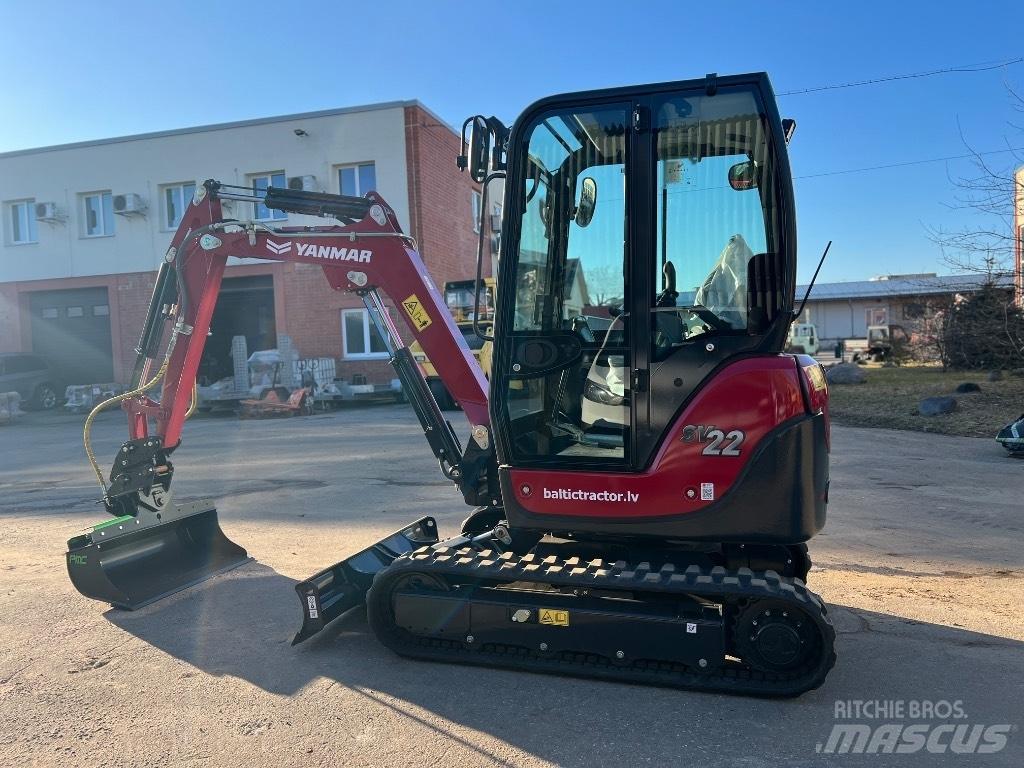 Yanmar SV 22 Mini ekskavatörler, 7 tona dek