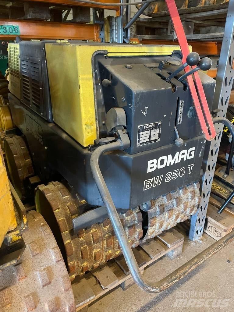 Bomag BW850T Çift tamburlu silindirler