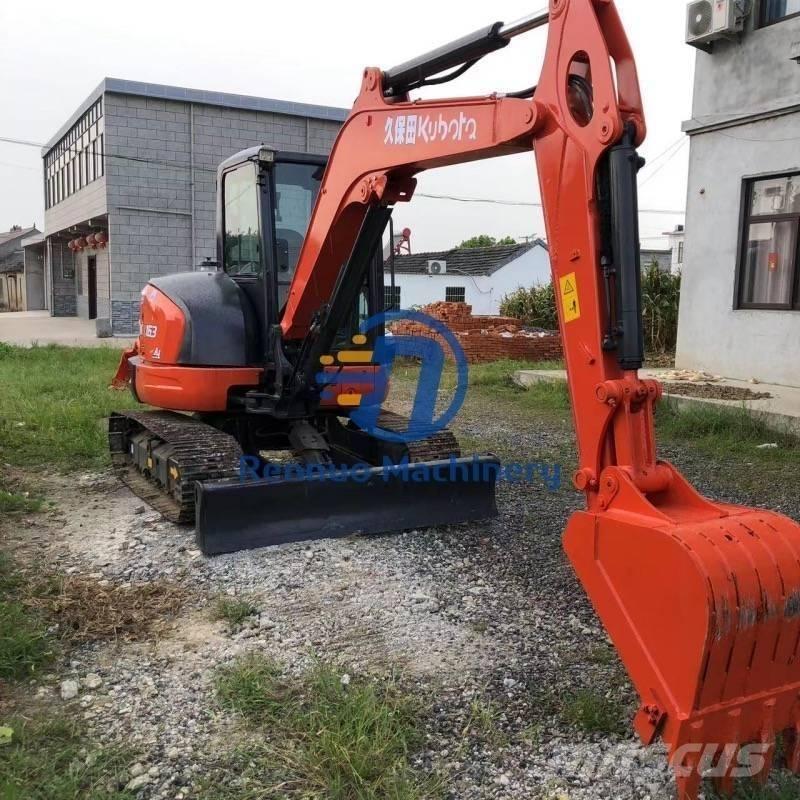 Kubota KX163 Mini ekskavatörler, 7 tona dek