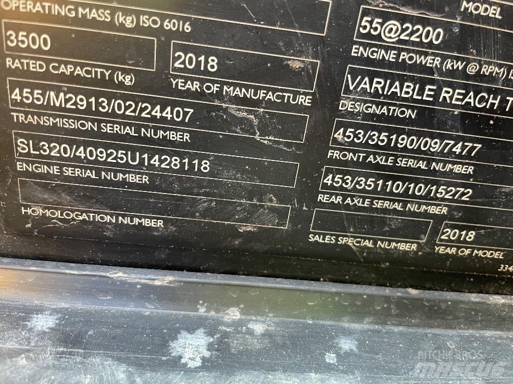 JCB 535-125 Teleskopik yükleyiciler