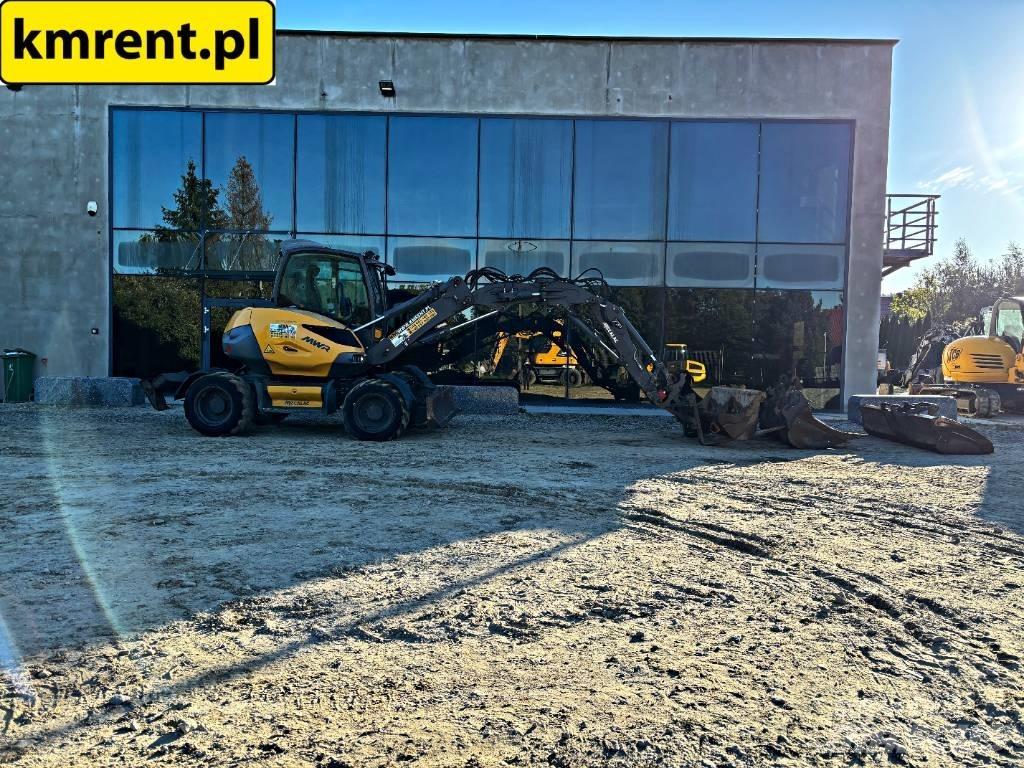 Mecalac 9 MWR Lastik tekerli ekskavatörler