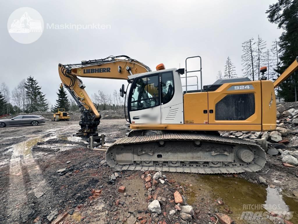 Liebherr R 924 LC Paletli ekskavatörler