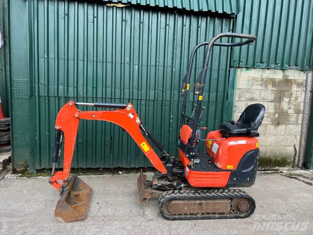 Kubota K 008-3 Mini ekskavatörler, 7 tona dek