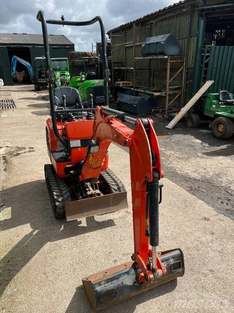 Kubota K 008-3 Mini ekskavatörler, 7 tona dek
