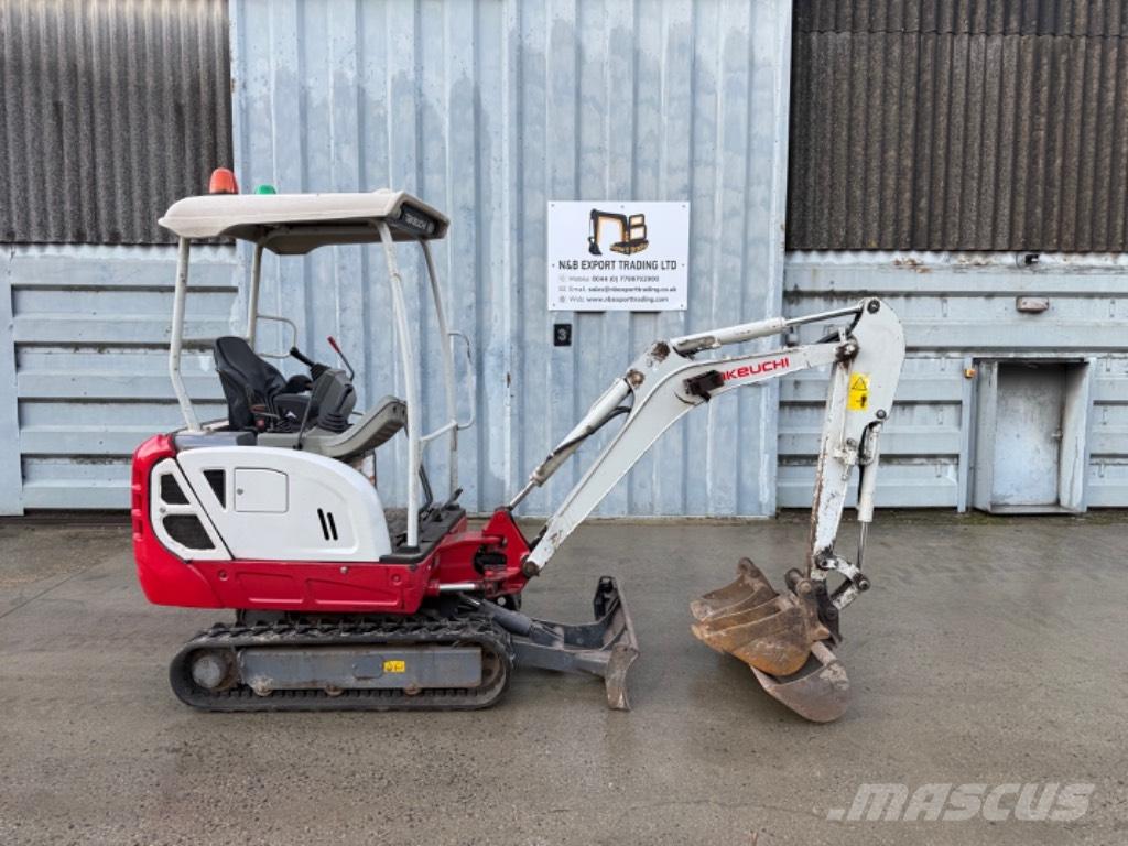 Takeuchi TB 216 Mini ekskavatörler, 7 tona dek