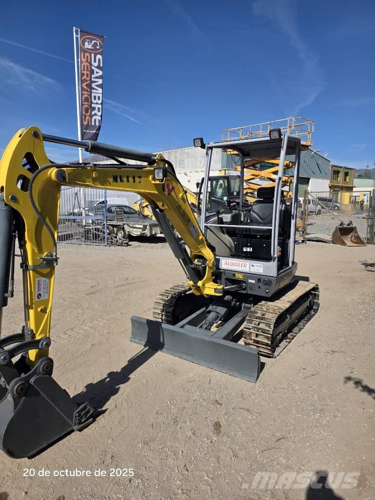 Wacker Neuson EZ 26 Mini ekskavatörler, 7 tona dek