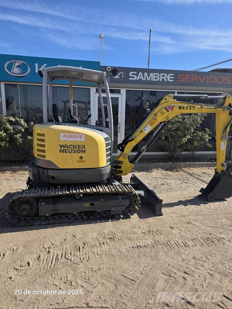 Wacker Neuson EZ 26 Mini ekskavatörler, 7 tona dek