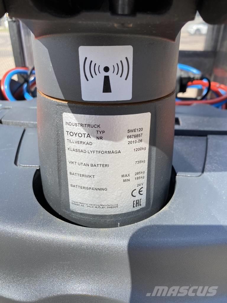 Toyota SWE 120 Yaya kumandali istif makinasi