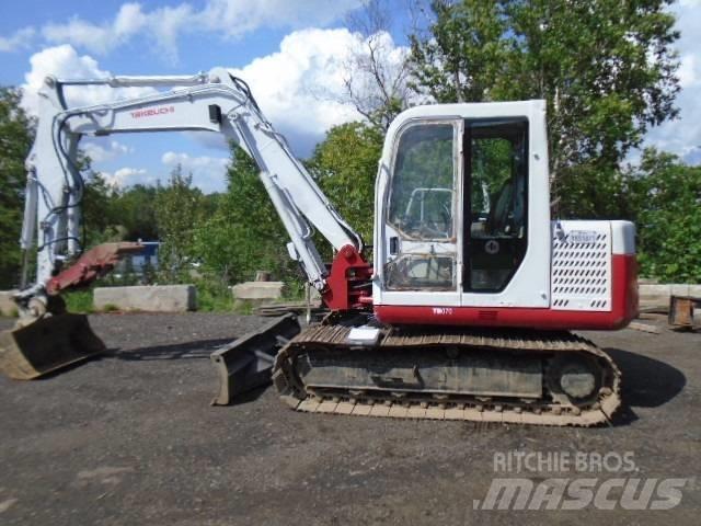 Takeuchi TB070 Paletli ekskavatörler