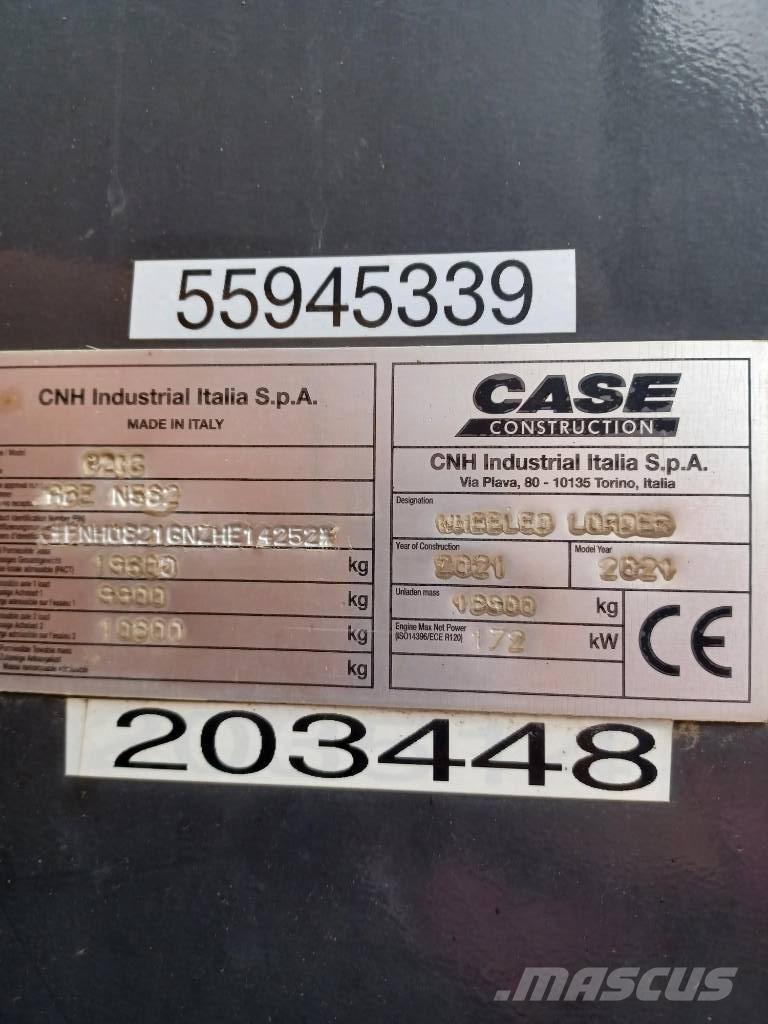 CASE 821G XR Tekerlekli yükleyiciler