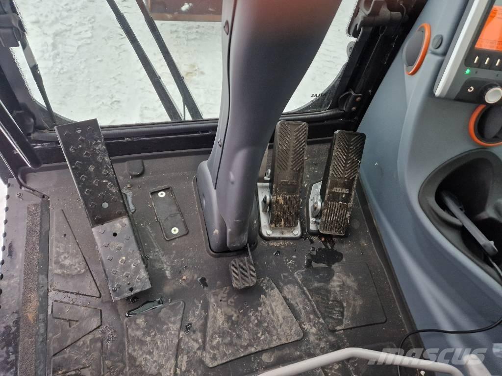 Atlas 185W Lastik tekerli ekskavatörler