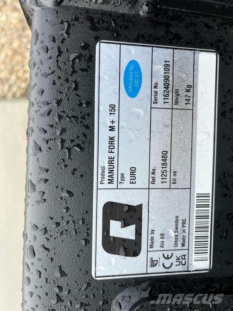 Ålö M 150+ Møggreb Teleskopik yükleyiciler