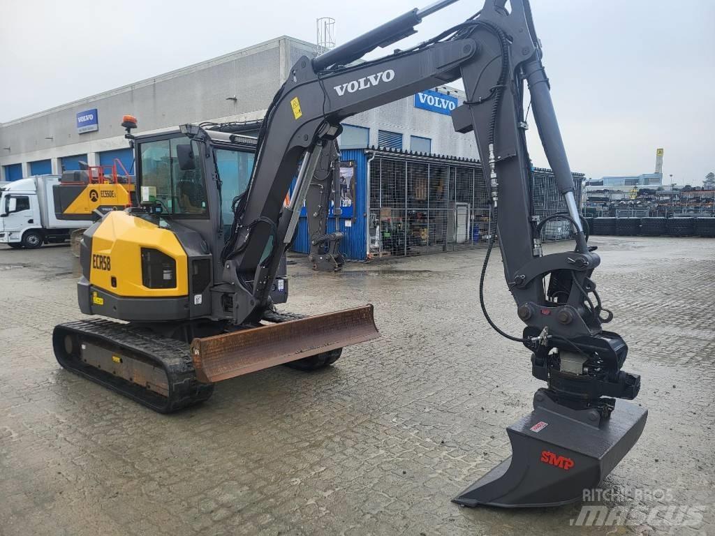 Volvo ECR58F Midi ekskavatörler 7 - 12 t