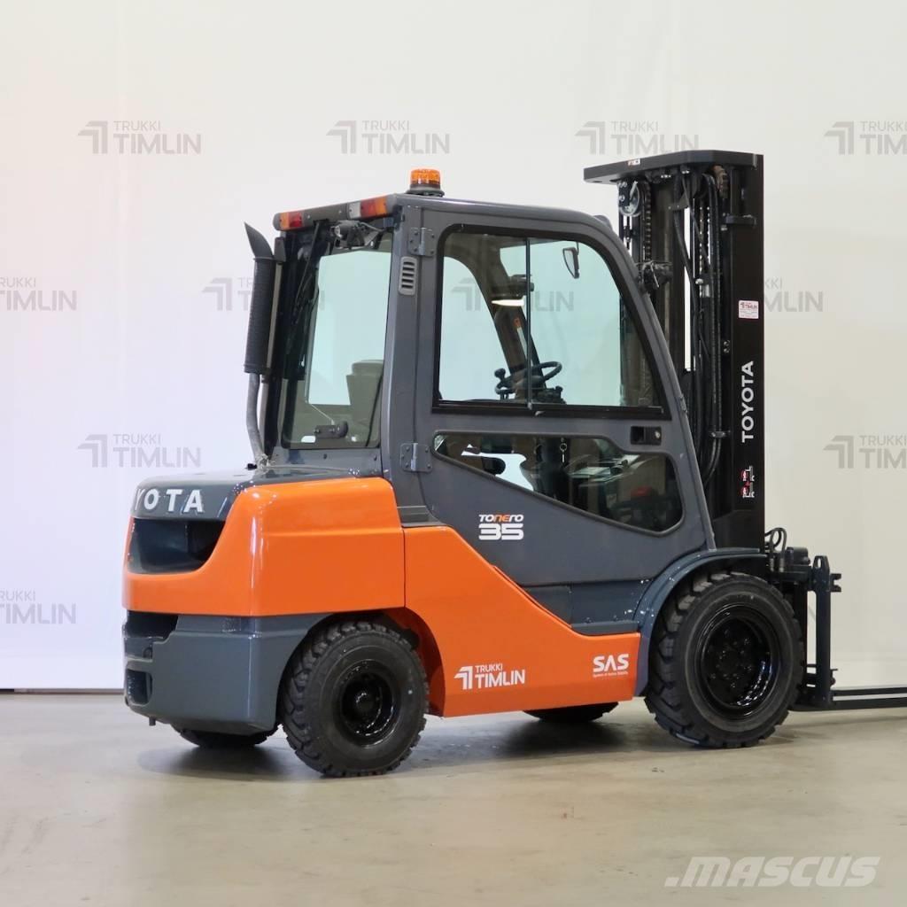Toyota 02-8FDJF35 Dizel forkliftler