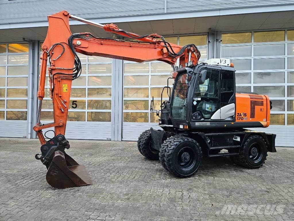 Hitachi ZX170W-5 Lastik tekerli ekskavatörler