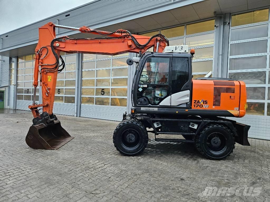 Hitachi ZX170W-5 Lastik tekerli ekskavatörler