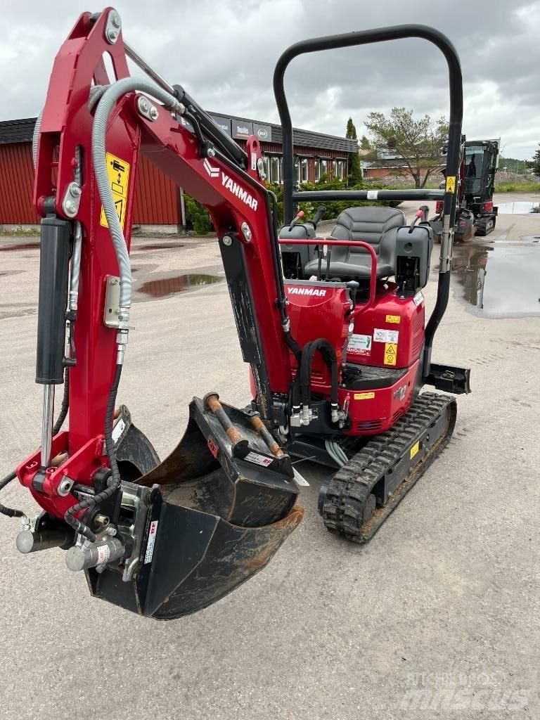 Yanmar Vio 12 Mini ekskavatörler, 7 tona dek