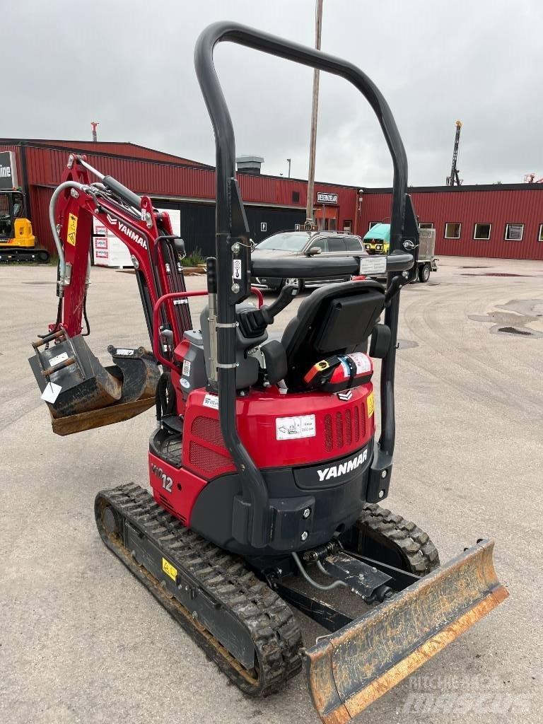 Yanmar Vio 12 Mini ekskavatörler, 7 tona dek