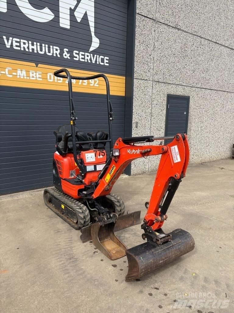 Kubota U 10-3 Mini ekskavatörler, 7 tona dek