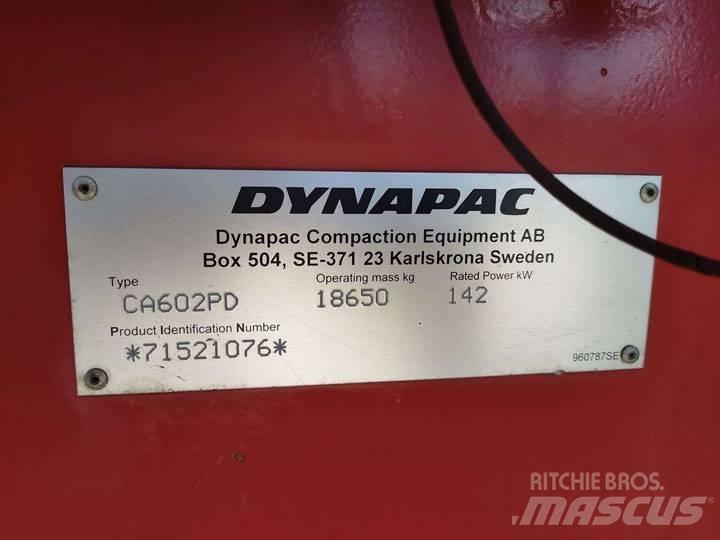Dynapac CA602PD Tek tamburlu silindirler