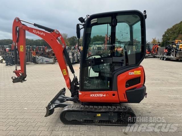 Kubota KX 019-4 Mini ekskavatörler, 7 tona dek
