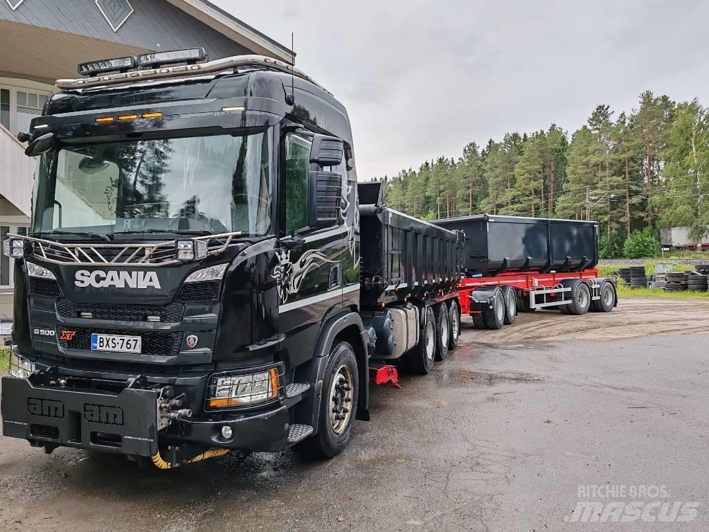 Scania G 500 Damperli kamyonlar
