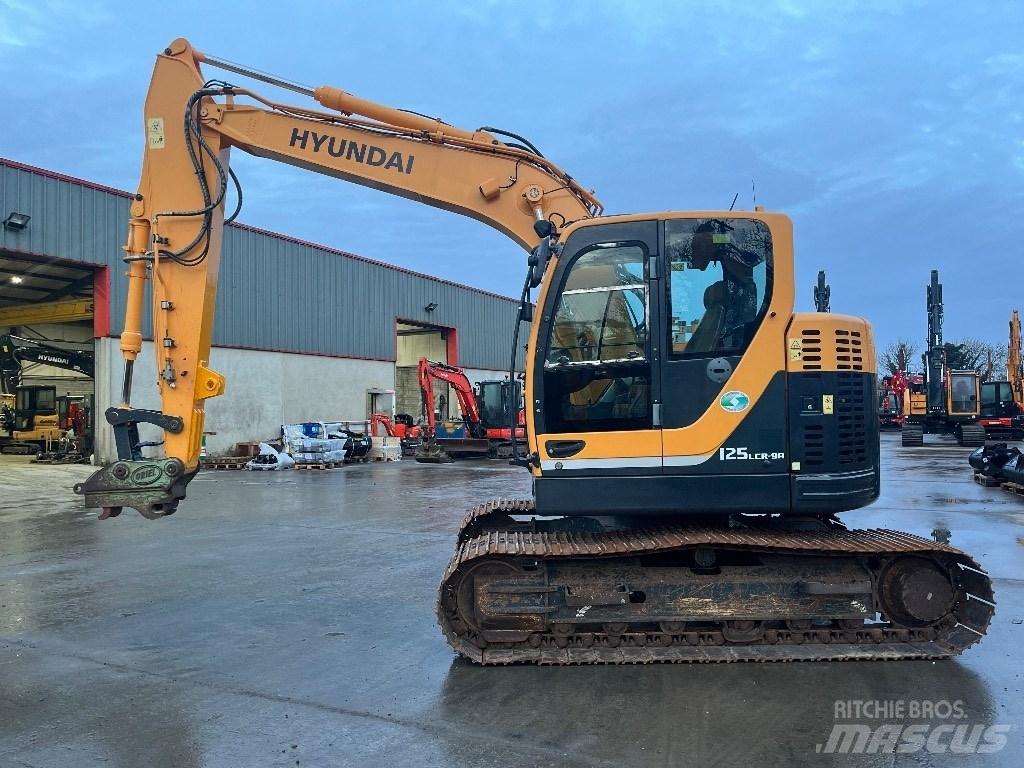 Hyundai R125LCR-9A Paletli ekskavatörler