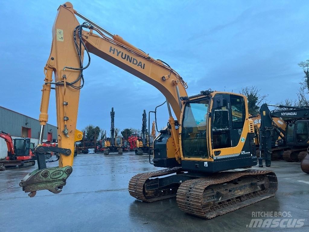 Hyundai R125LCR-9A Paletli ekskavatörler