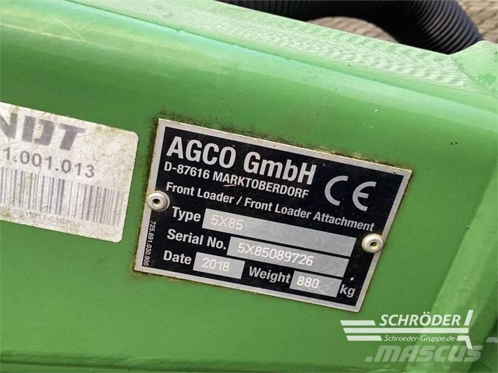 Fendt CARGO 5 X/85 Ön yükleyici ve kazicilar