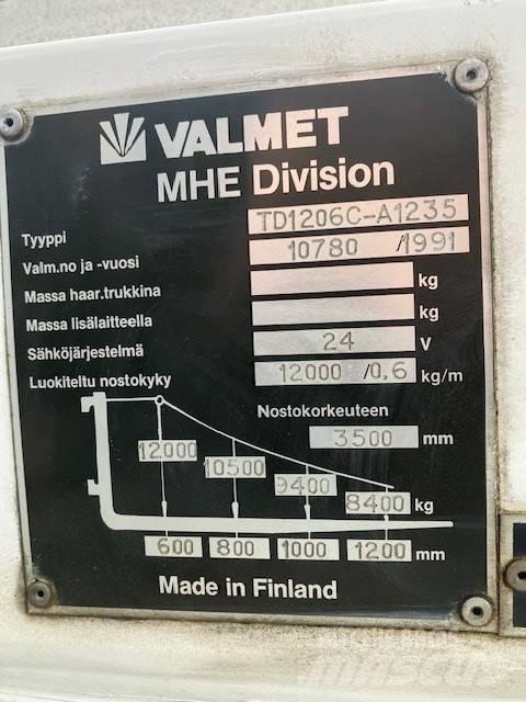 Valmet TD1206C-A123 Dizel forkliftler
