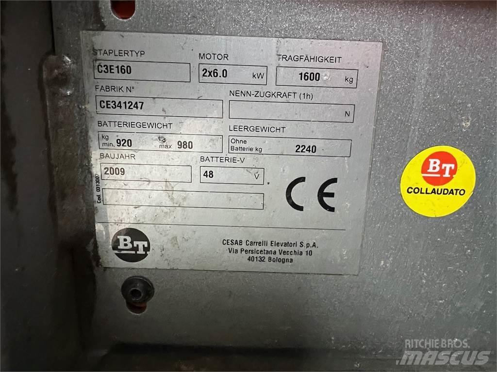 BT C3E160 Elektrikli forkliftler