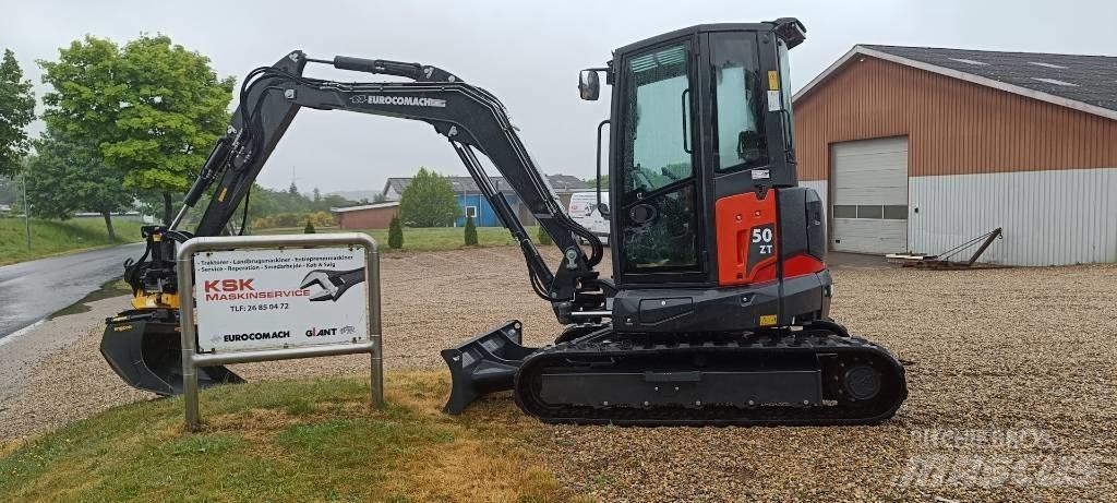 Eurocomach 50 ZT Mini ekskavatörler, 7 tona dek