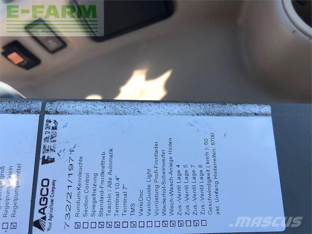 Fendt 714 vario Traktörler