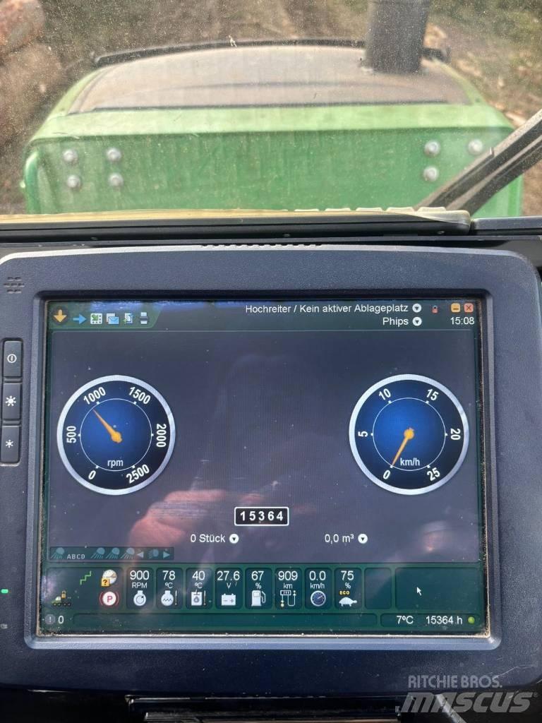 John Deere 1110 E Tomruk yükleyici traktörler