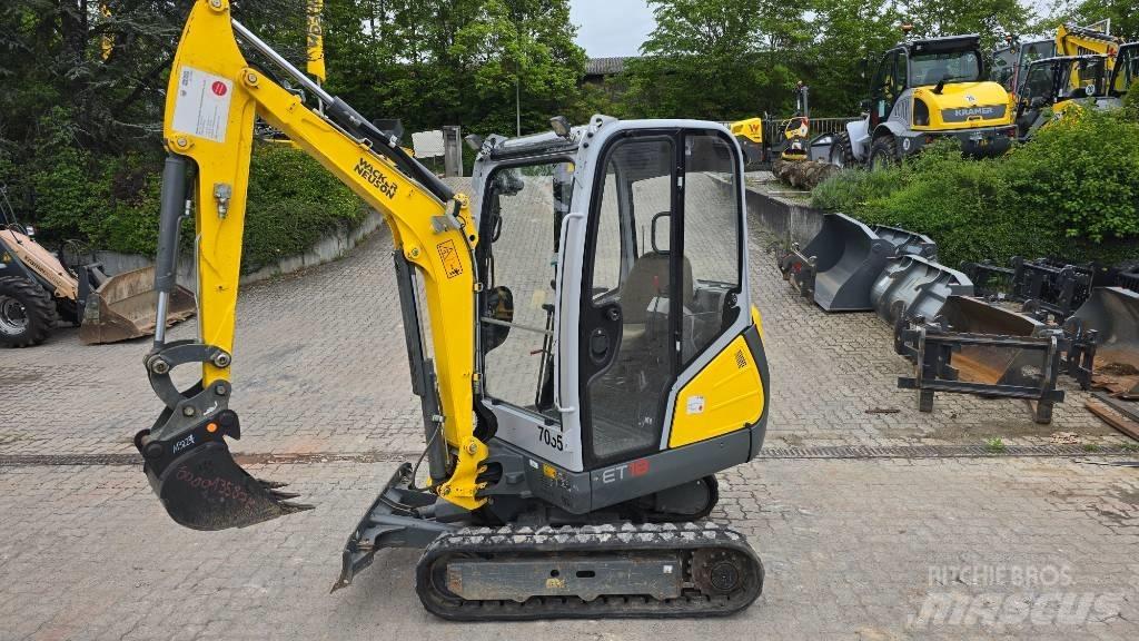 Wacker Neuson ET18 Paletli ekskavatörler